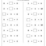 Free Printable First Grade Worksheets, Free Worksheets, Kids Maths | First Grade Math Worksheets Printable
