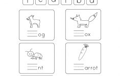 free printable free phonics worksheet for kindergarten free phonics worksheets printable Free Printable Free Phonics Worksheet For Kindergarten | Free Phonics Worksheets Printable