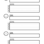 Free Printable Goal Setting Worksheet   Planner … | Education | Free Printable Goal Setting Worksheets For Students