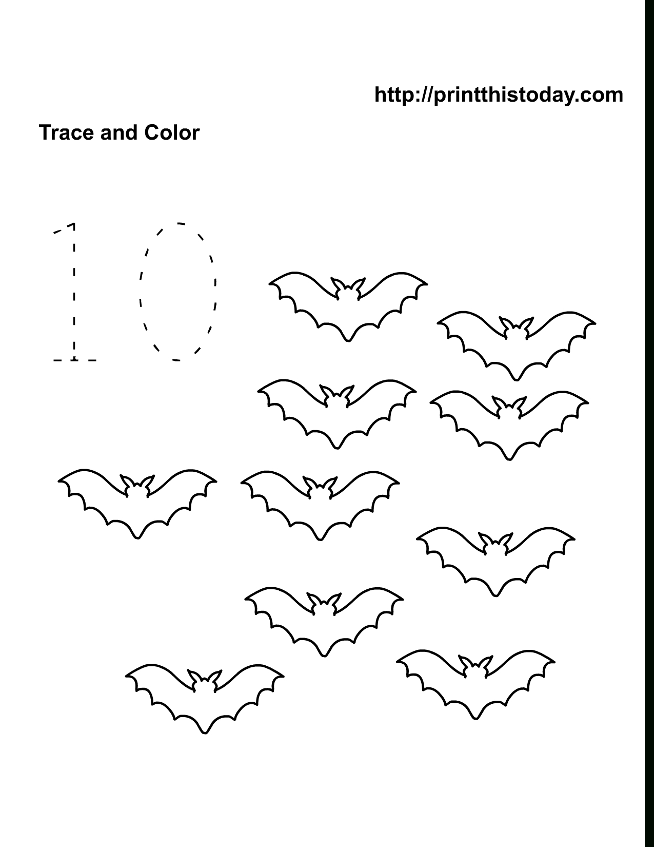 Free Printable Halloween Math Worksheets For Pre-School And Kindergarten | Preschool Halloween Worksheets Printables