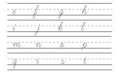 Cursive Handwriting Worksheets Ks1 Printable