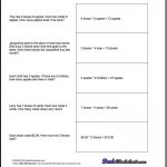 Free Printable Introductory Word Problem Worksheets For Addition For | 3Rd Grade Multiplication Word Problems Worksheets Printable