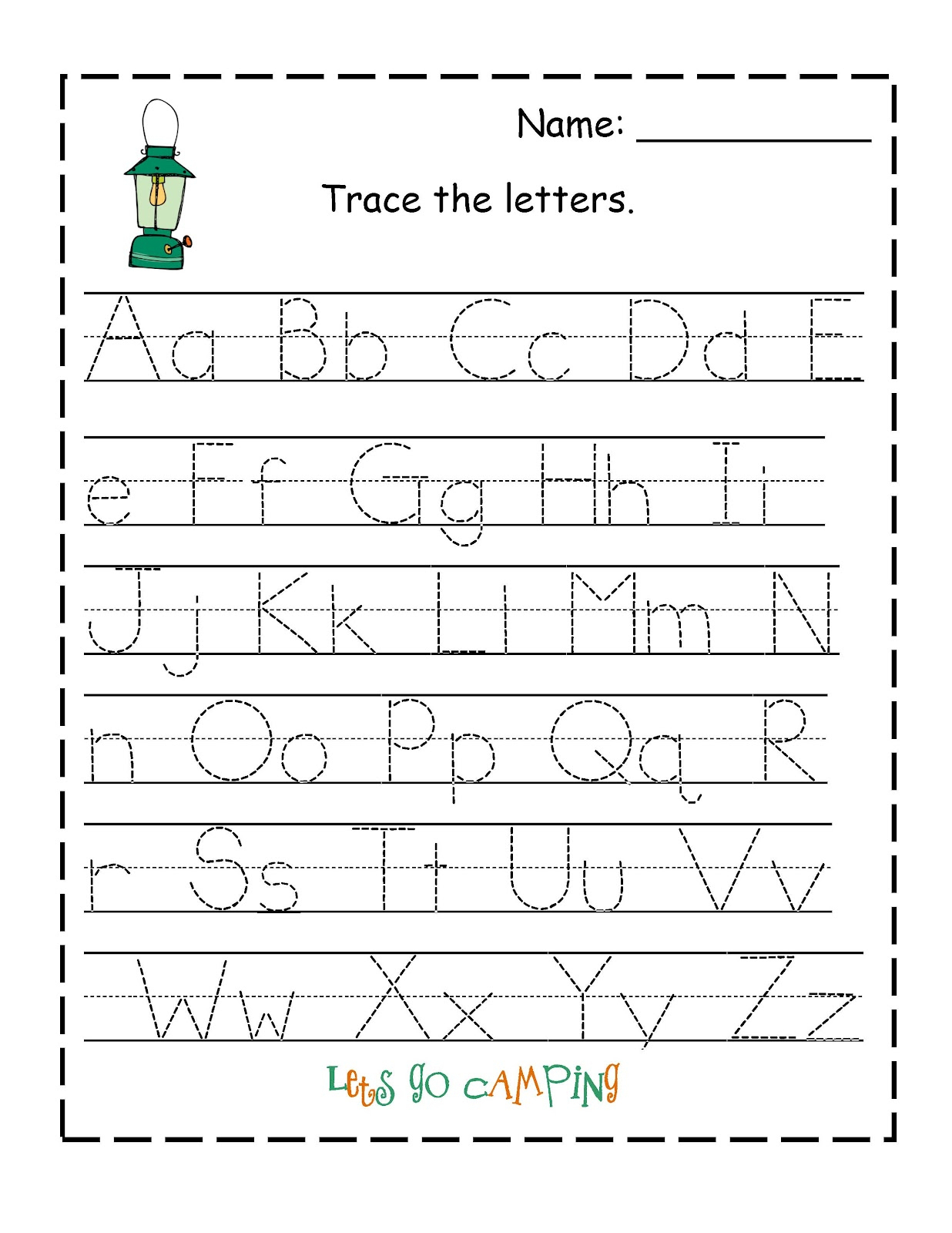 Free Printable Letter Worksheets For Preschoolers To Download - Math | Printable Letter Worksheets For Preschoolers