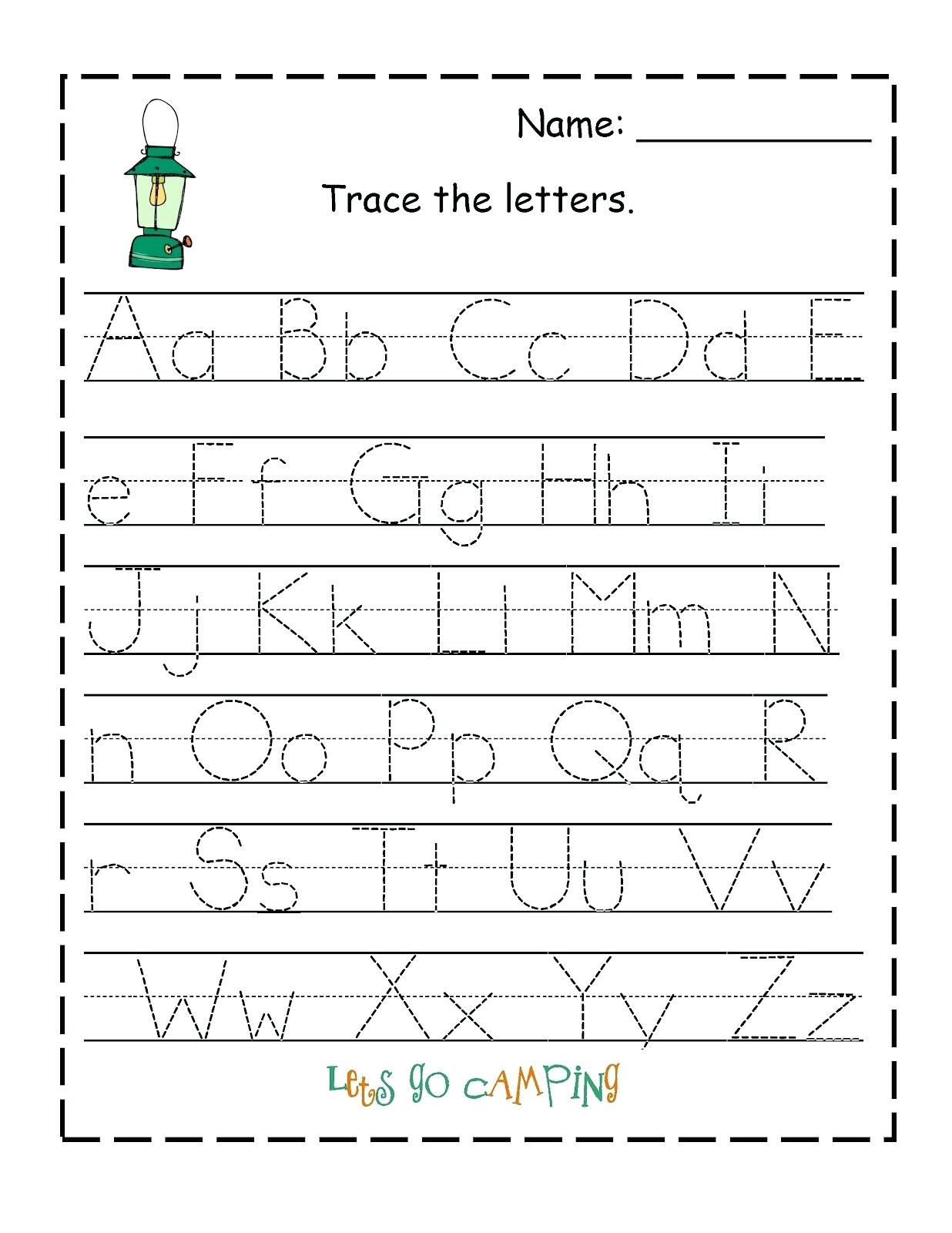 Free Printable Traceable Letters Free Printable Preschool Worksheets | Free Printable Name Tracing Worksheets