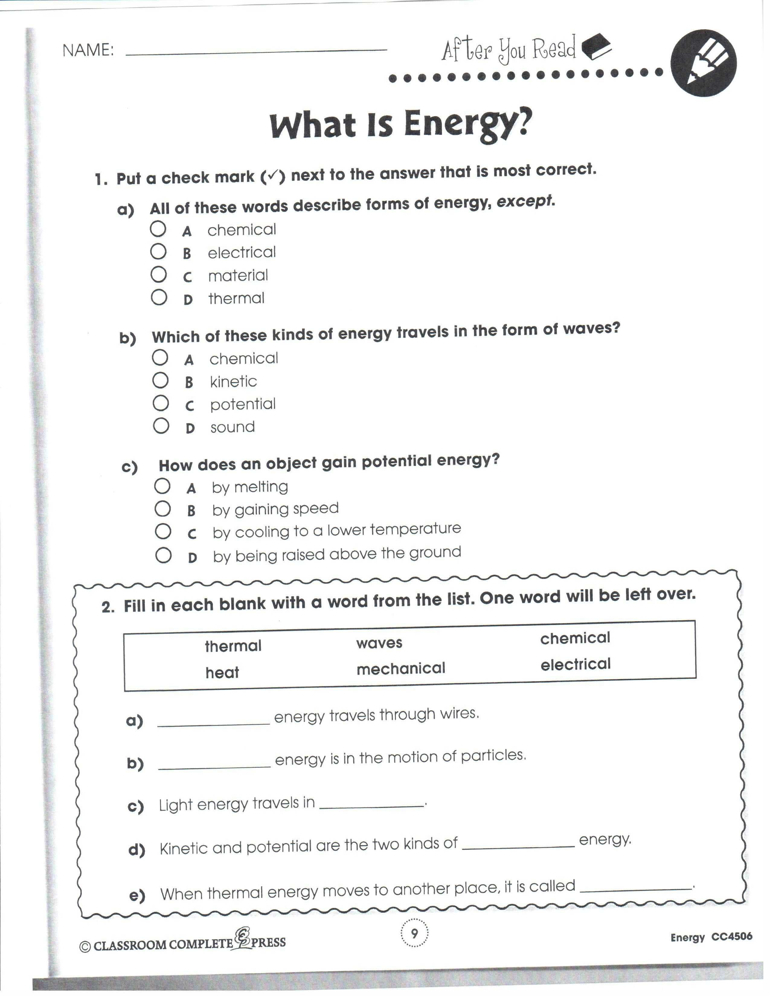 Free Printable Worksheets For 3Rd Grade Science – Worksheet Template | Free Printable Science Worksheets
