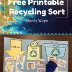 Free Recycling Sort   Simply Kinder | Free Printable Recycling Worksheets