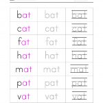 Free Rhyming Words Worksheet “At” | The Resources Of Islamic | Free Printable Rhyming Words Worksheets