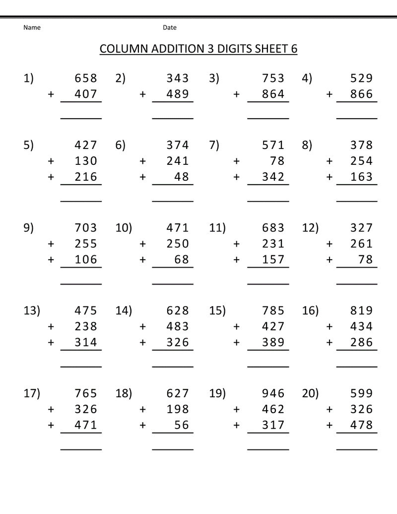 Free Third Grade Math Worksheets To Print 1 Coloring Pages Division | Free Printable Common Core Math Worksheets For Third Grade