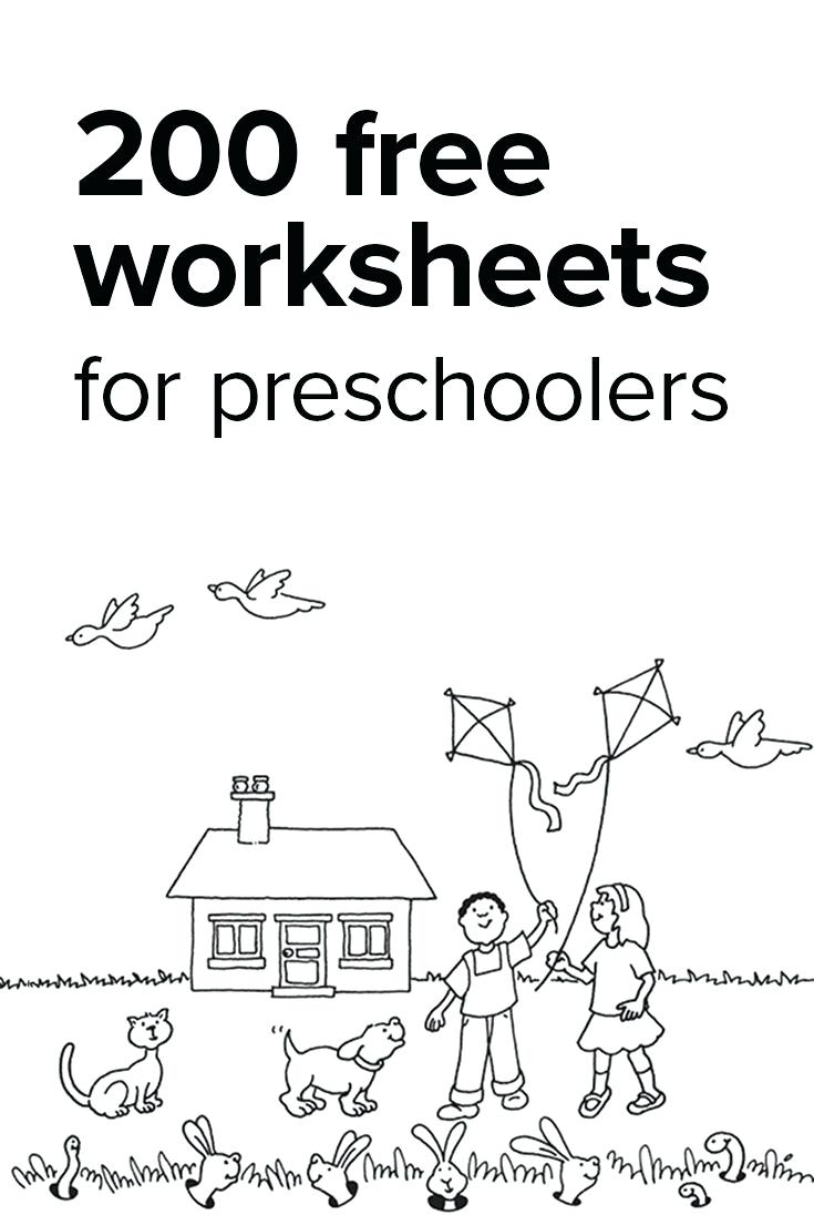 Free Worksheets For Preschool Download Free Educational Worksheets | Free Printable Preschool Worksheets Age 3
