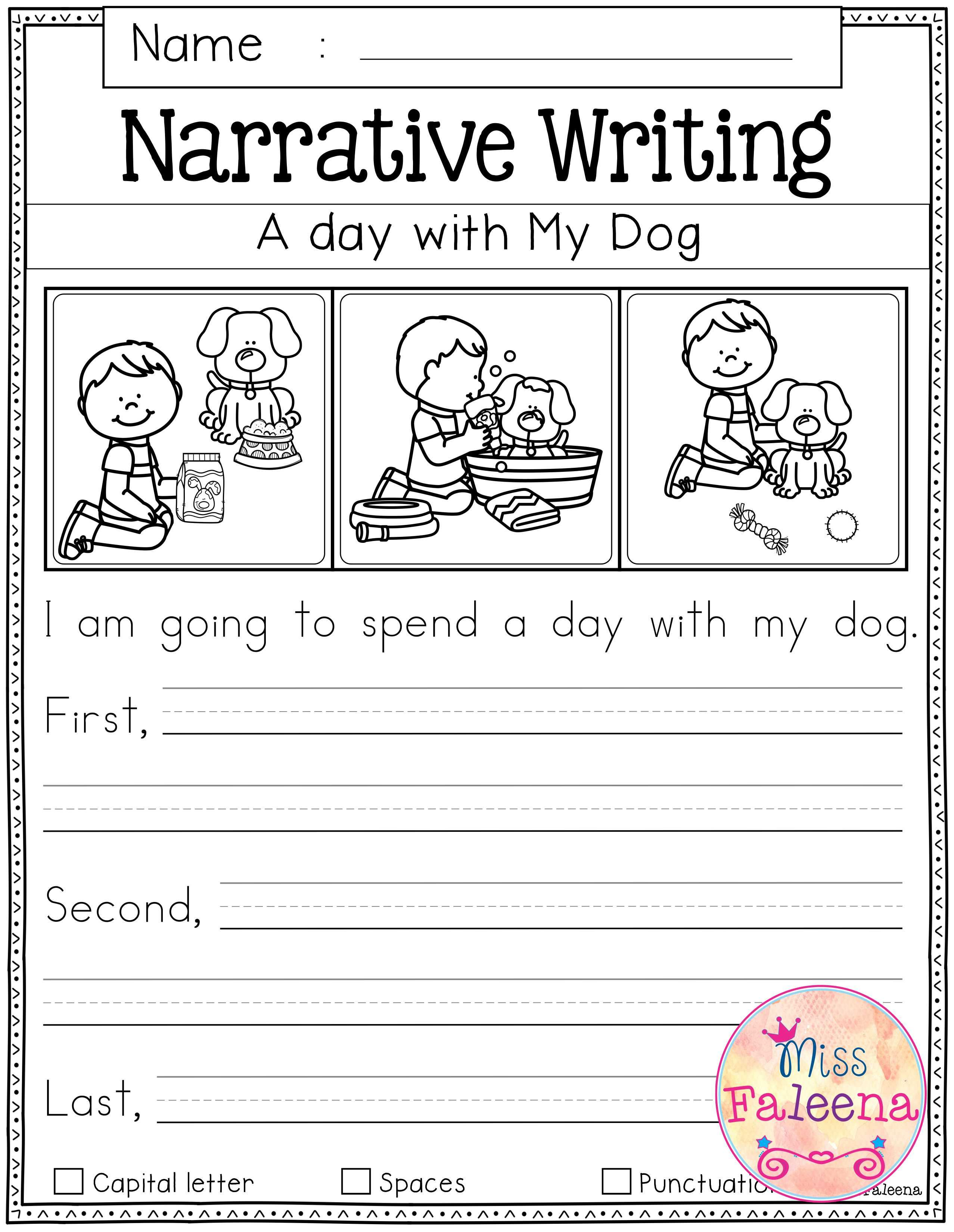 Free Writing Prompts | First Grade Freebies | First Grade Writing | Free Printable Language Arts Worksheets For 1St Grade