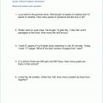 Grade 2 Addition Word Problem Worksheets (1 3 Digits) | K5 Learning | Grade 2 Math Word Problems Printable Worksheets