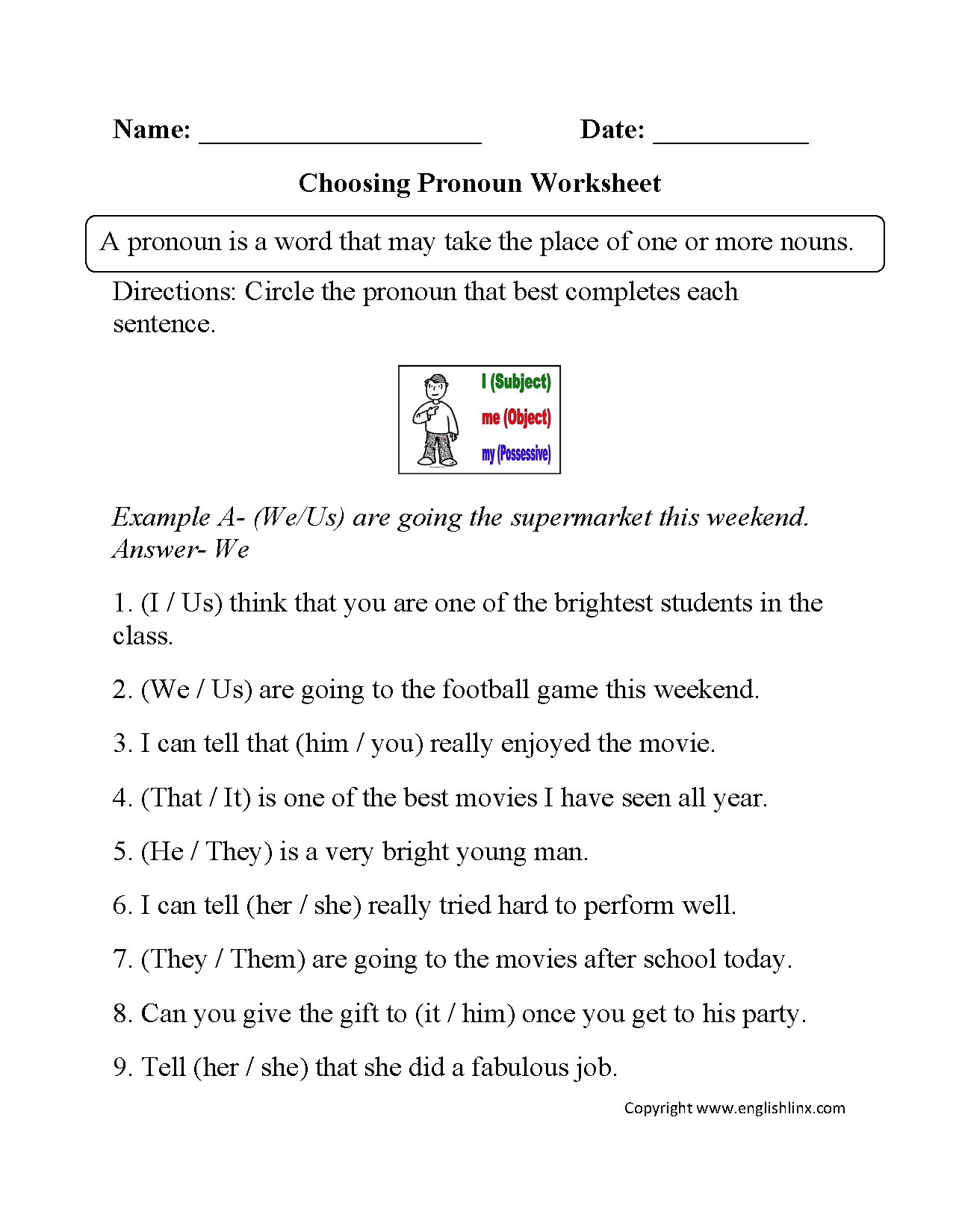 Grammar Worksheets | Parts Of Speech Worksheets - Free Printable | Free Printable Parts Of Speech Worksheets