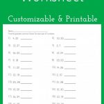 Greatest Common Factor Worksheet   Customizable And Printable | Math | Gcf And Lcm Worksheets Printable
