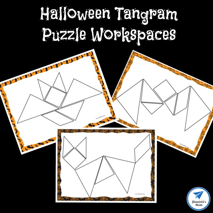 tangram halloween