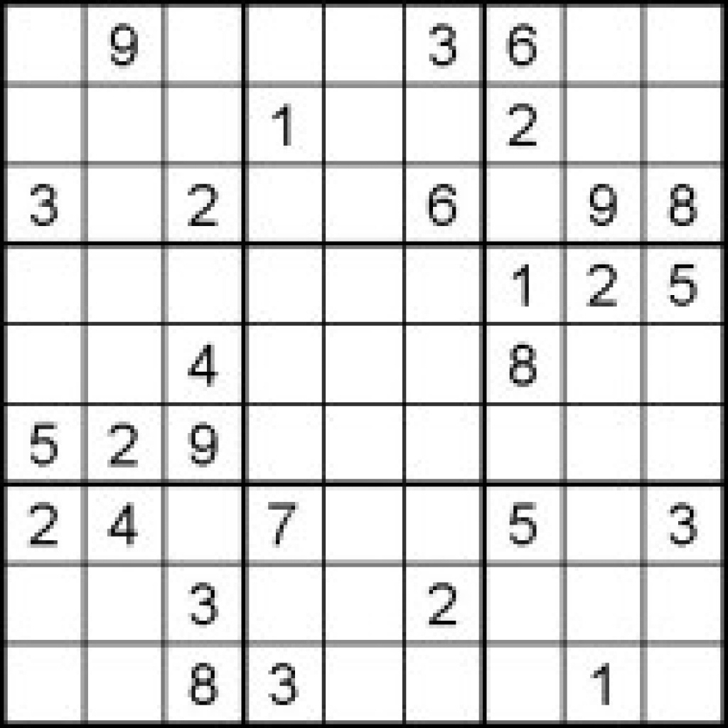 Hard Sudoku Puzzles For Kids - Free Printable Worksheets Pertaining | Printable Sudoku Worksheets