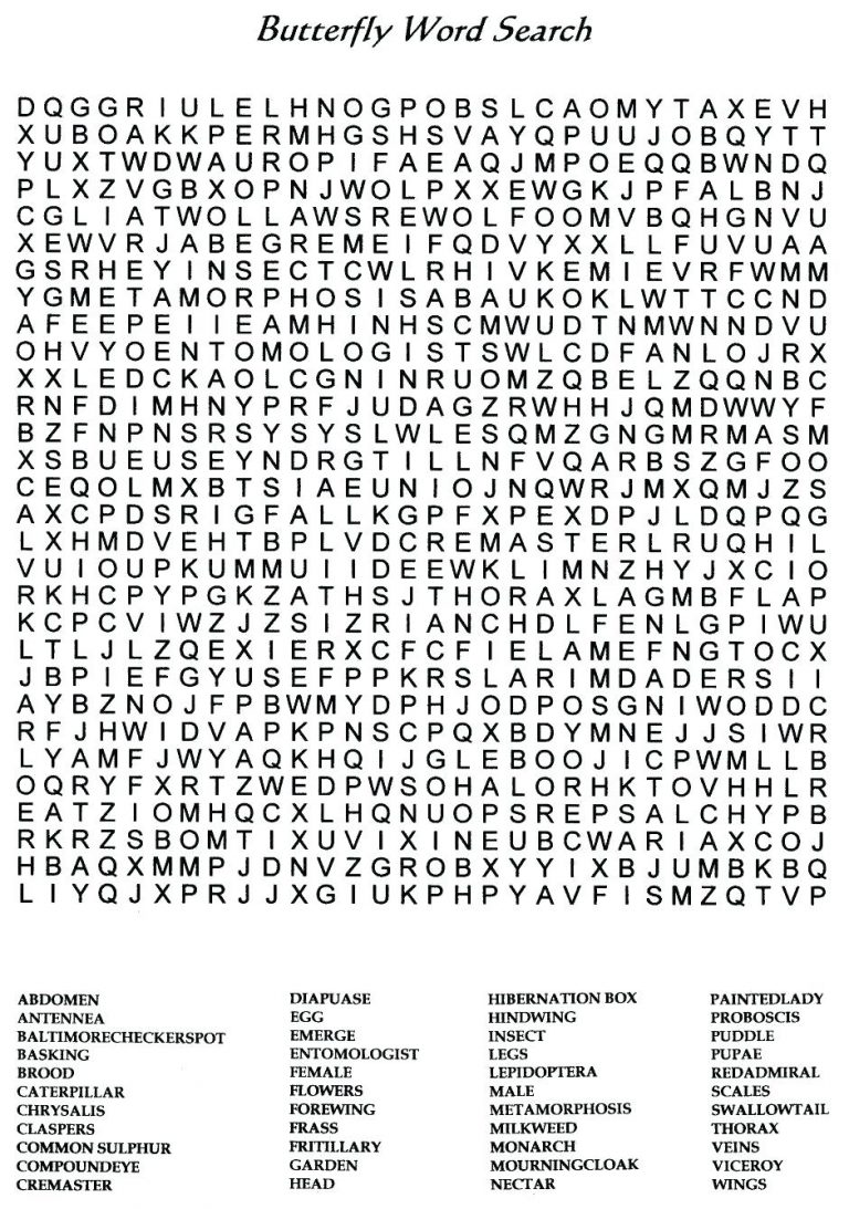 Hard Word Search Puzzles – Worldtaxiservice.club | Hard Word Searches ...