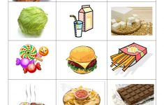 Healthy And Junk Food Worksheet – Free Esl Printable Worksheets Made | Free Printable Healthy Eating Worksheets