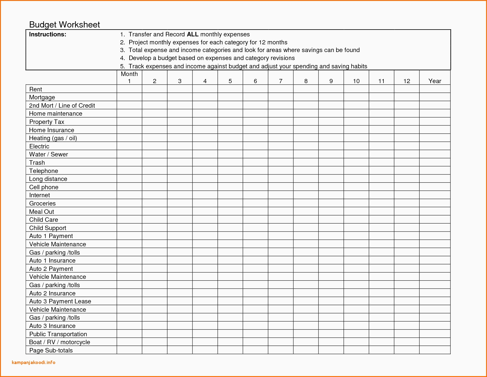 Holiday Budget Spreadsheet - Karis.sticken.co | Vacation Budget Worksheet Printable