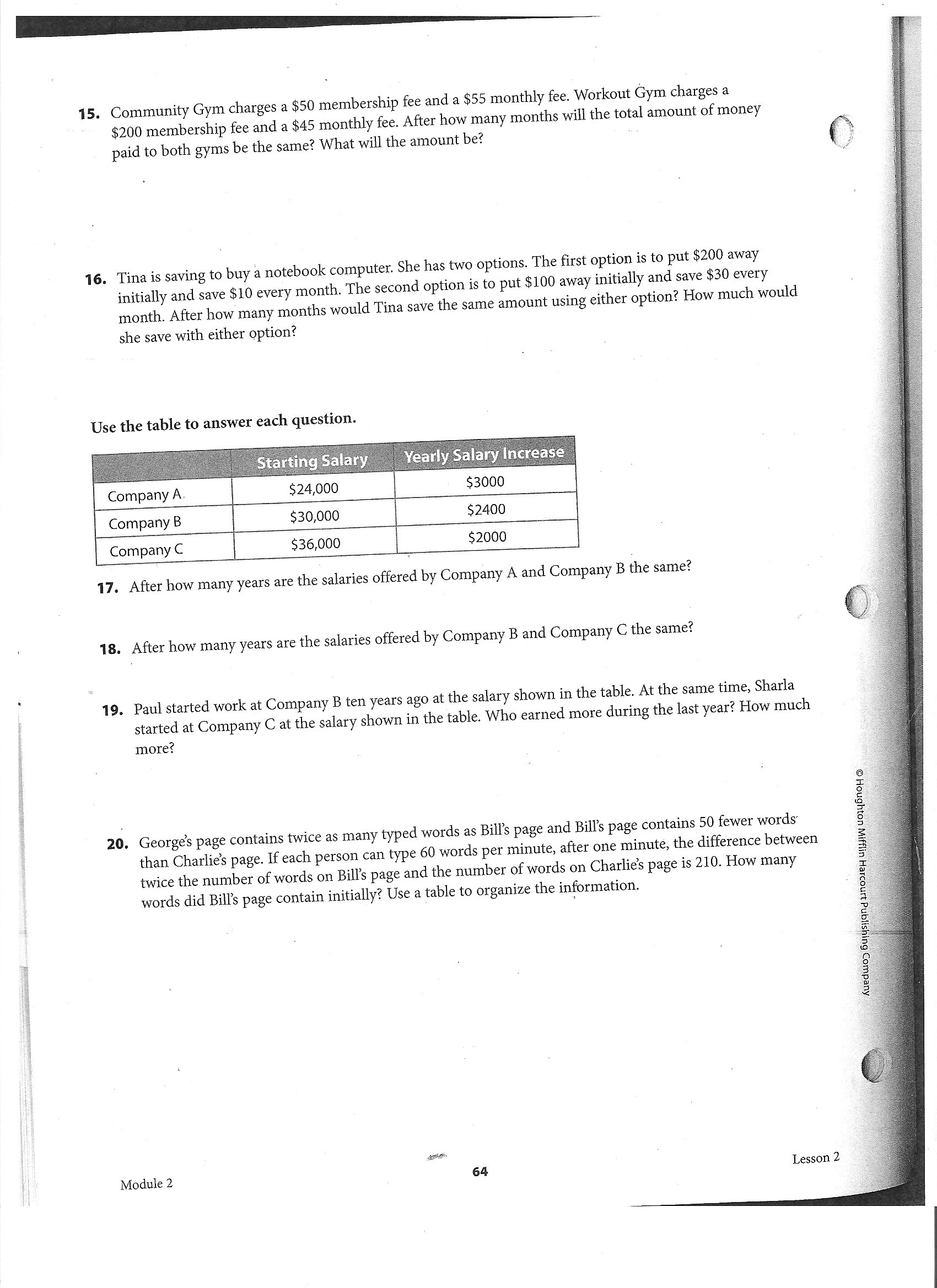 Grade 5 Book Study Guide Pdf Flipbook Houghton Mifflin Printable Worksheets Printable