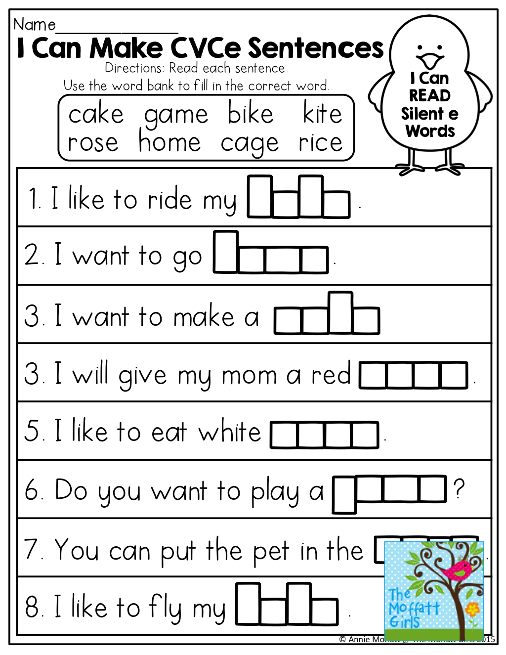 Magic E Worksheets Free Printable Printable Worksheets