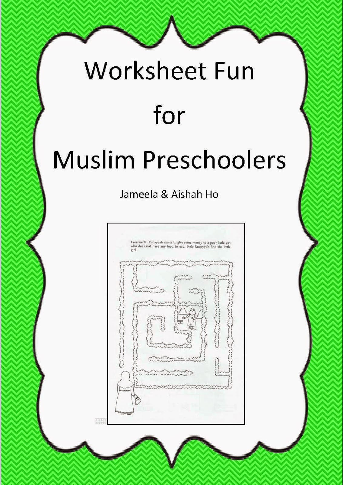 Ilma Education: Free Download: Worksheet Fun For Muslim Preschoolers | Islamic Printable Worksheets
