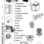Inventions Around Us Worksheet   Free Esl Printable Worksheets Made | Inventions Printable Worksheets