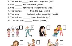 Free Printable Verb Worksheets For Kindergarten
