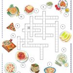 Italian Food Worksheet   Free Esl Printable Worksheets Madeteachers | Free Printable Cooking Worksheets