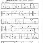Kindergarten Alphabet Worksheets Printable | Alphabet And Numbers | Preschool Writing Worksheets Free Printable