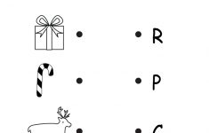 Kindergarten Christmas Phonics Worksheet Printable | Jax School | Free Printable Christmas Kindergarten Worksheets