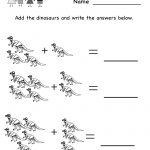 Kindergarten Dinosaur Worksheet Printable | Occupational Therapy <3 | Dinosaur Printable Worksheets