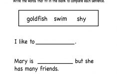Kindergarten Grammar Worksheet For Kids Printable | Teaching | Printable English Worksheets