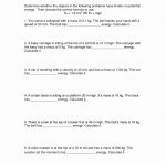 Kinetic And Potential Energy Worksheet Answers | Lostranquillos | Free Printable Worksheets On Potential And Kinetic Energy