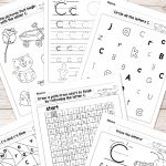 Letter C Worksheets   Alphabet Series   Easy Peasy Learners | Letter C Printable Worksheets