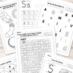 Letter S Worksheets   Alphabet Series   Easy Peasy Learners | Free Printable Letter Worksheets