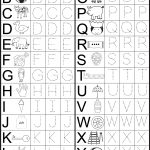Letter Tracing Worksheet | Printable Worksheets | Kindergarten | Alphabet Worksheets For Preschoolers Printable