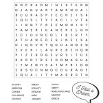 Martin Luther King Jr. Free Printable Word Search Worksheet | Free Printable Martin Luther King Jr Worksheets