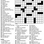 Marvelous Crossword Puzzles Easy Printable Free Org | Chas's Board | Free Printable Crossword Puzzle Worksheets