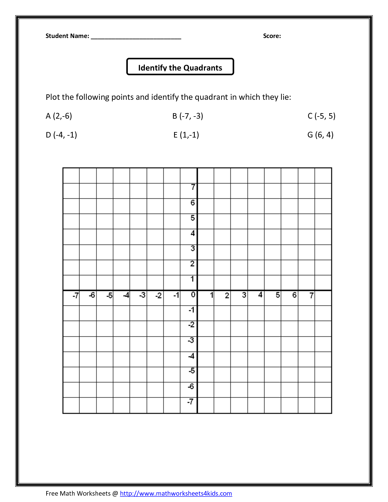Math : Coordinate Plane Grid Coordinate Template 0 To 12 2 - Free | Free Printable Coordinate Graphing Worksheets