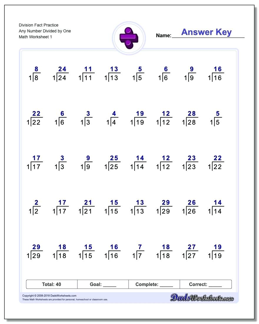 Printable 5Th Grade Math Worksheets With Answer Key