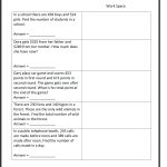 Math Worksheet: Preschool Practice Sheets First Grade Telling Time | Free Printable Money Word Problems Worksheets