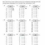 Multiplication Fact Sheets | Free Printable Math Worksheets For 4Th Grade Multiplication
