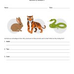 Mysci Unit 14   Isp | Third Grade | Third Grade, Grade 1, Worksheets | Free Printable Worksheets Animal Adaptations