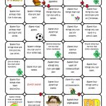 Name Four Things Board Game Worksheet   Free Esl Printable | Printable Barrier Games Worksheets