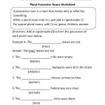 Nouns Worksheets | Possessive Nouns Worksheets | Possessive Pronouns Printable Worksheets
