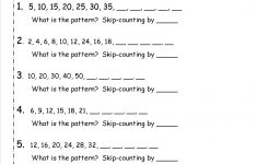 Number And Shape Patterns Worksheets | Printable Number Pattern Worksheets