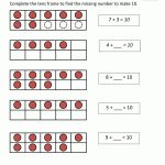 Number Bonds To 10 Worksheets | Free Printable Number Bonds Worksheets For Kindergarten