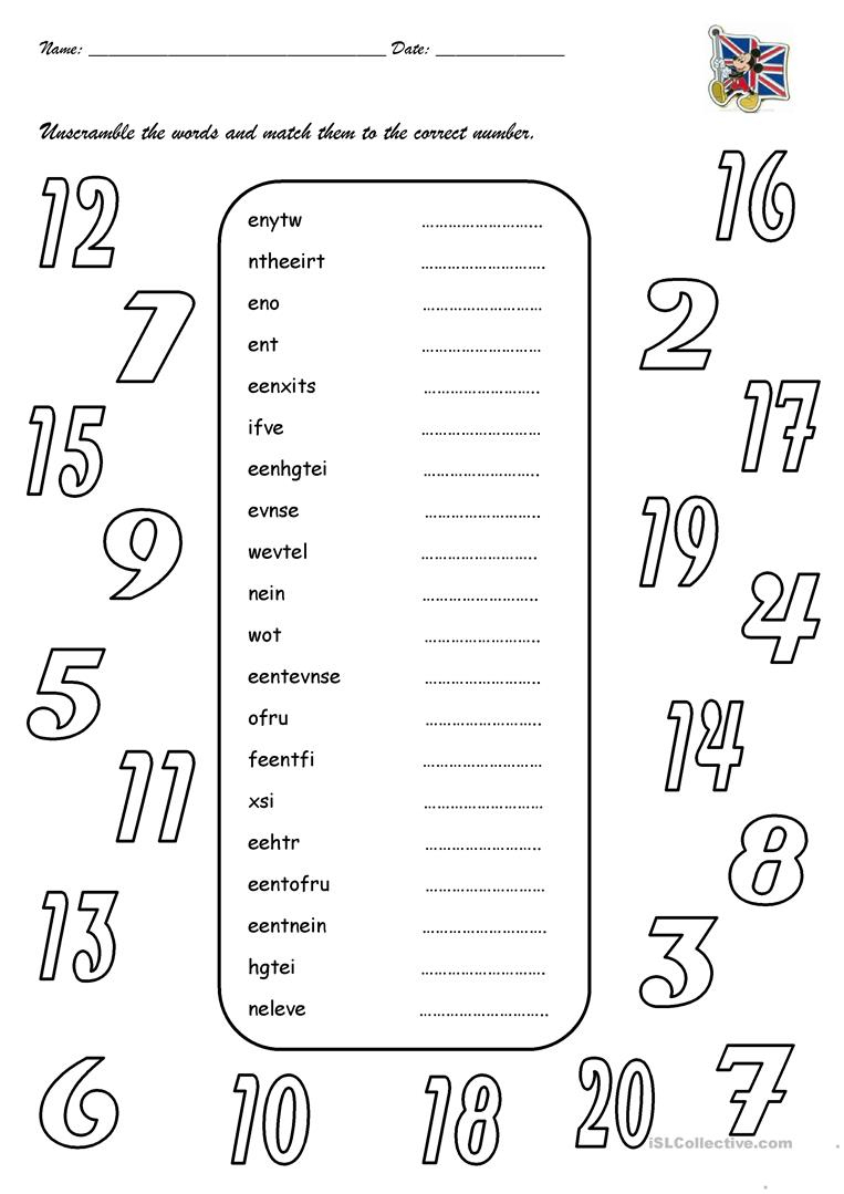 Trace Numbers 1 20 Kiddo Shelter Counting Worksheets 1 20 Printable Printable Worksheets