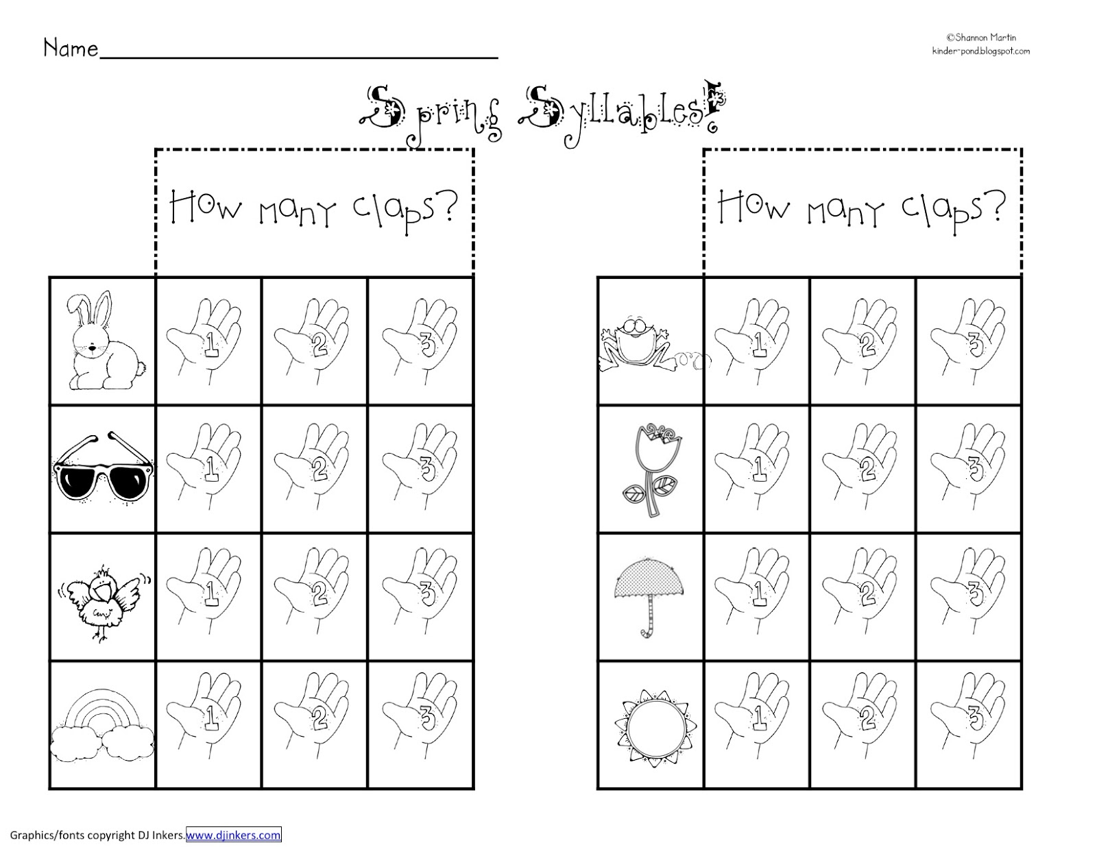 Open Closed Syllables Worksheet