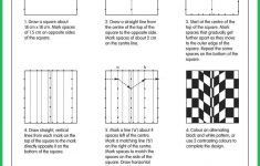 Optical Illusions Grid | Seton Hall In 2019 | Art Worksheets, Op Art | Optical Illusion Worksheets Printable